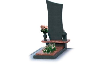 Комбинированный памятник на могилу с надгробной плитой тип КБ26